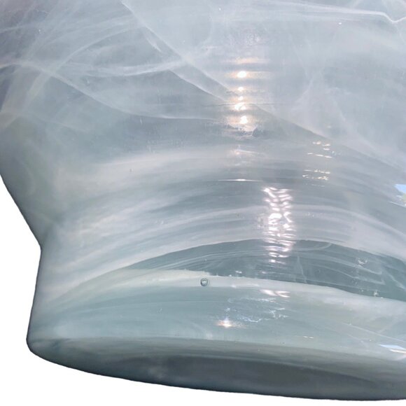 Onda Artisan Glass Bowls 11" Angular & 9" Round - Picture 9 of 15